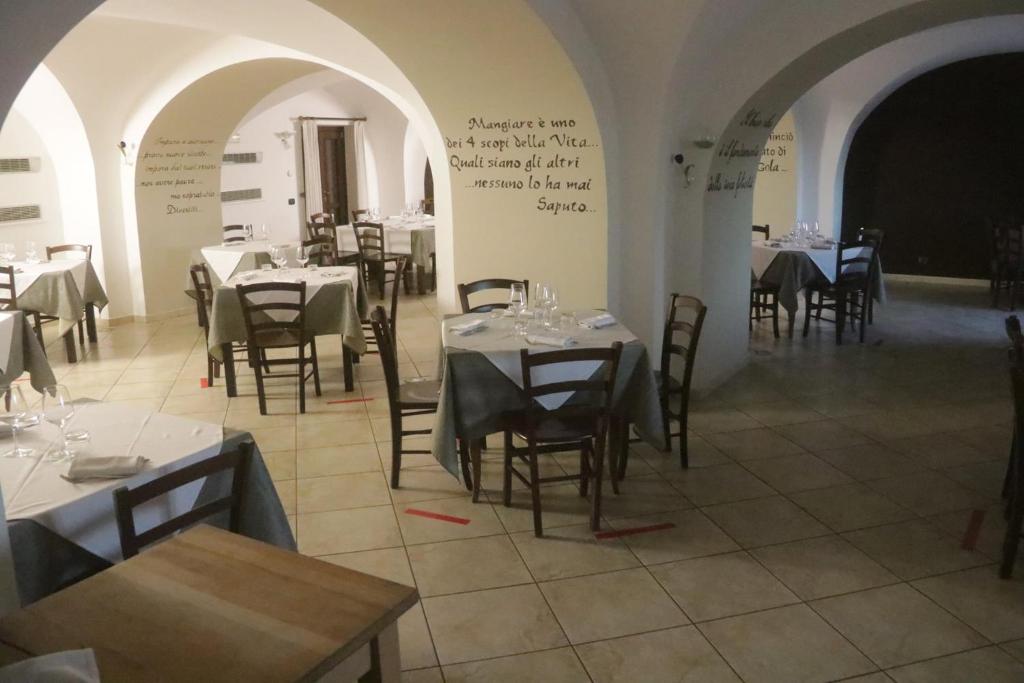 Restaurace v ubytování Hotel Antiche Terme Benevento