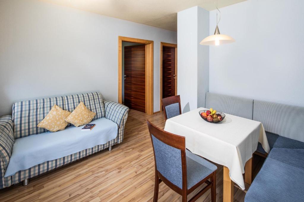 Posezení v ubytování Apparthaus & Chalets Hofer