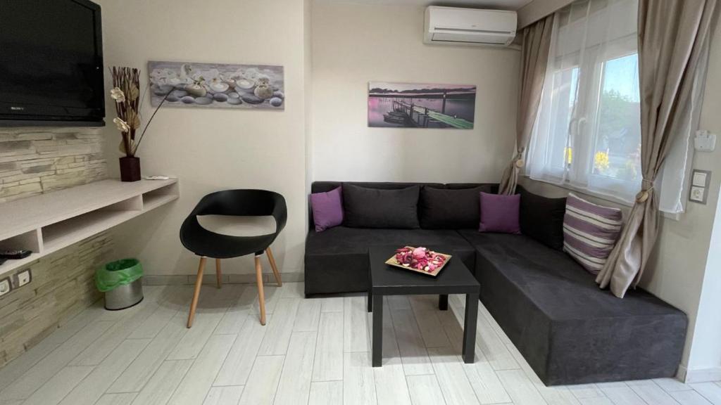 Posezení v ubytování luxrooms