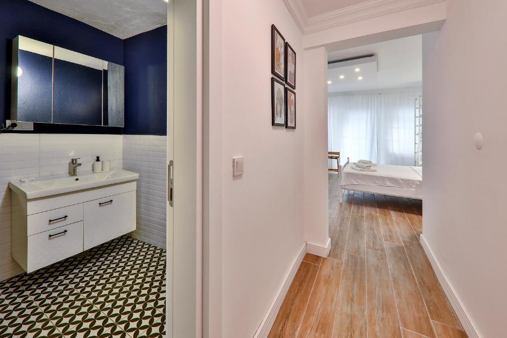 Koupelna v ubytování Yaz Apart Hotel