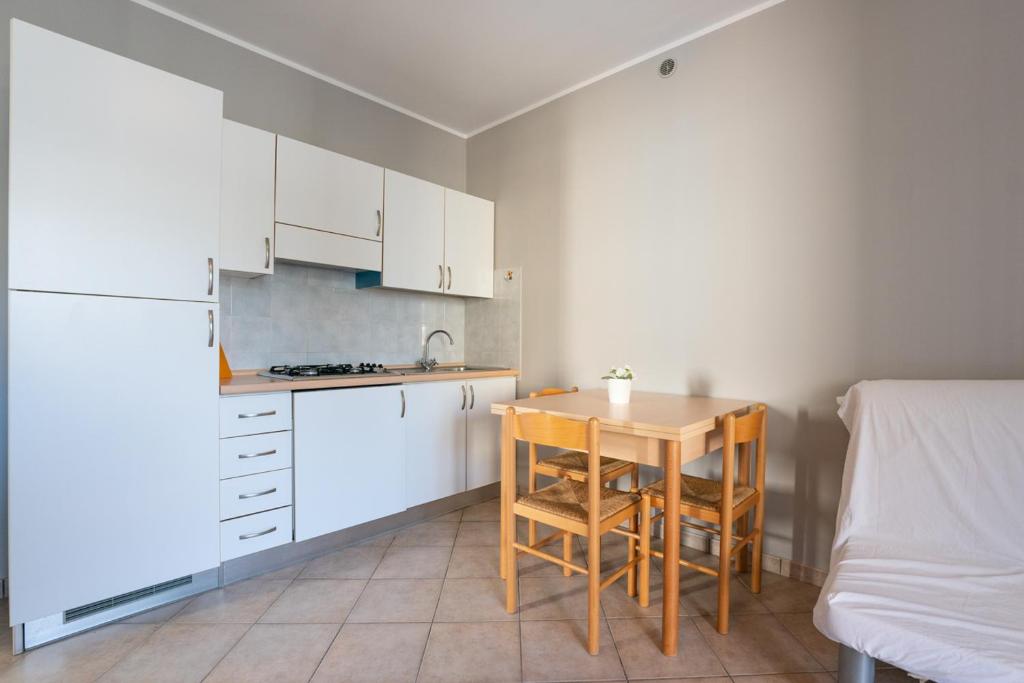 Kuchyň nebo kuchyňský kout v ubytování SMITH 2C