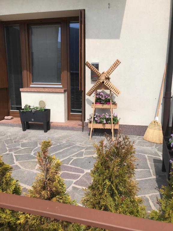 Zahrada ubytování Mirtillhouse