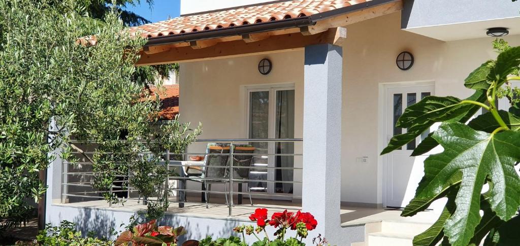 Budynek, w którym mieści się apartament