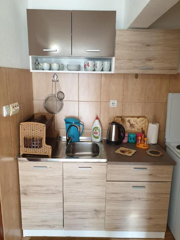 Kuchnia lub aneks kuchenny w obiekcie Apartment Jelena
