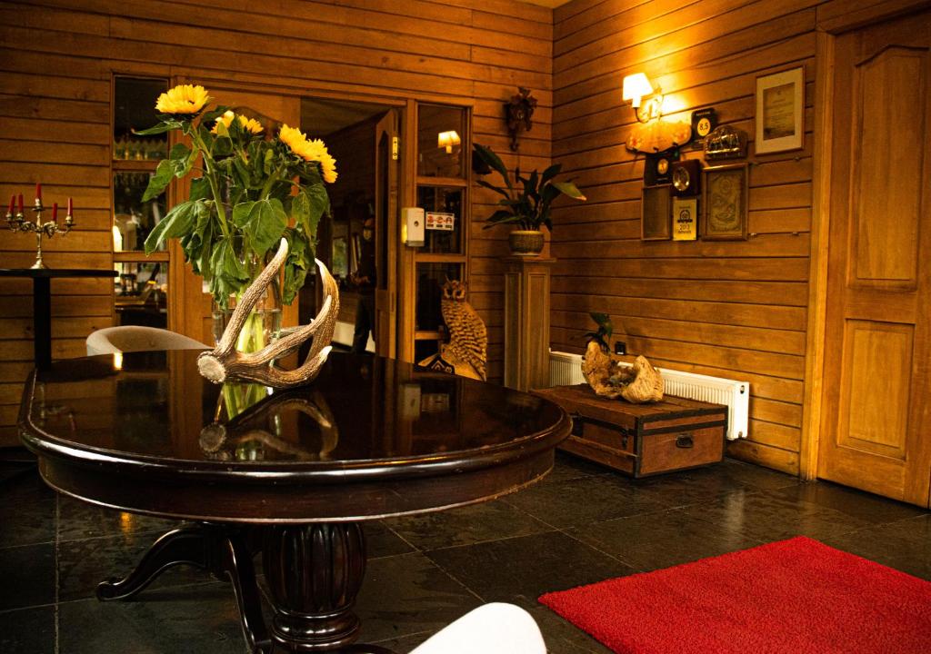 Posezení v ubytování El Reloj Hotel