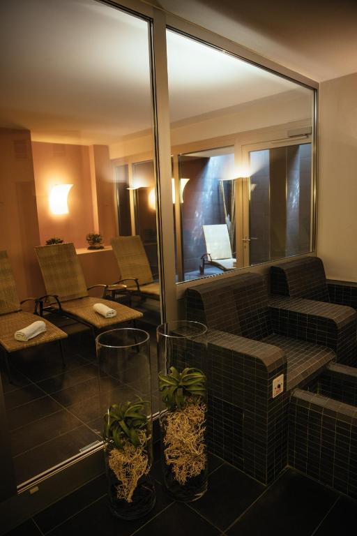 Posezení v ubytování Hotel Rablanderhof