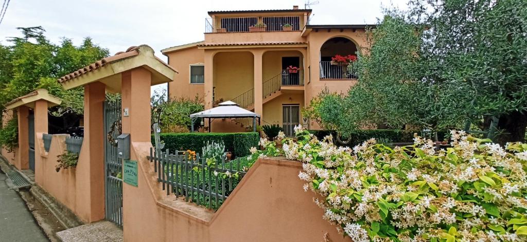 Το κτήριο όπου στεγάζεται  το bed & breakfast