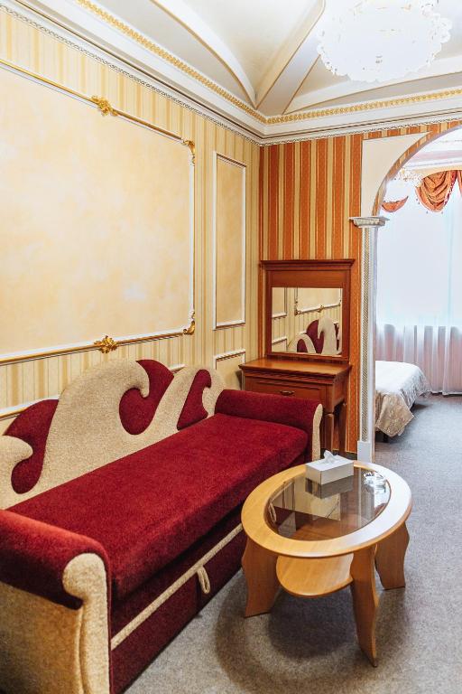 Posezení v ubytování Viktoriya Family Hotel Restaurant complex