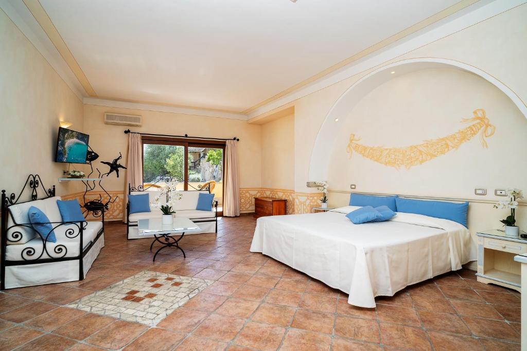 Posezení v ubytování LH Hotel Pozzo Sacro