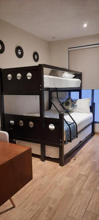 Postel nebo postele na pokoji v ubytování Hotel Del Valle