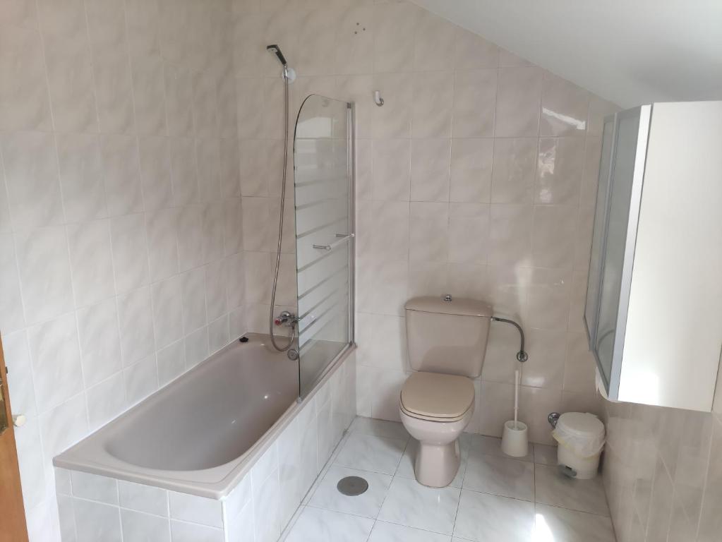 Koupelna v ubytování Hotel Peñagrande