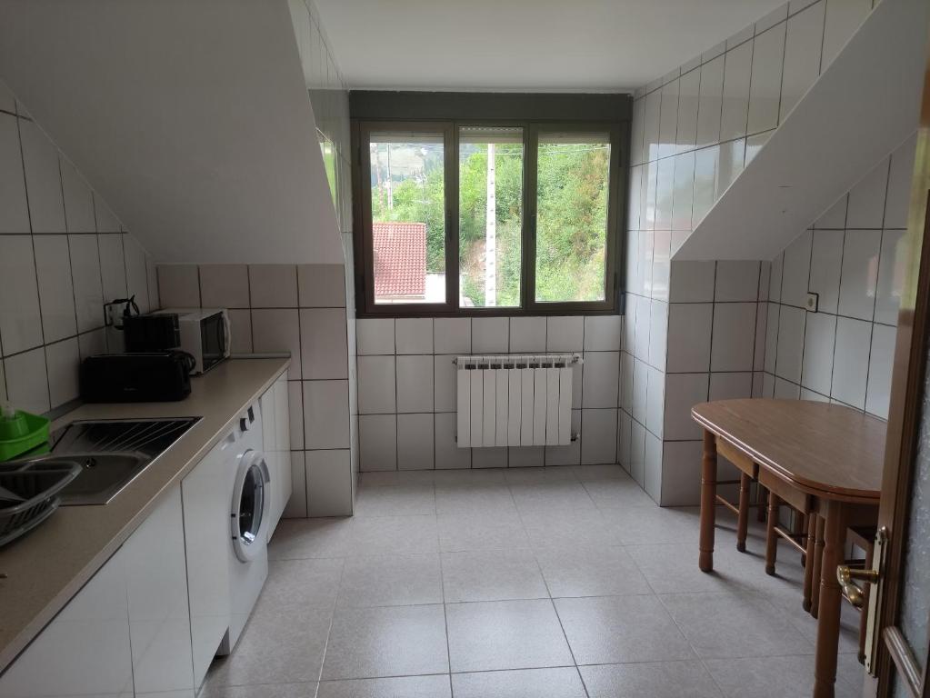Kuchyň nebo kuchyňský kout v ubytování Hotel Peñagrande