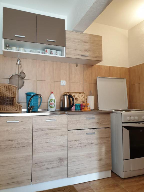 Kuchnia lub aneks kuchenny w obiekcie Apartment Jelena