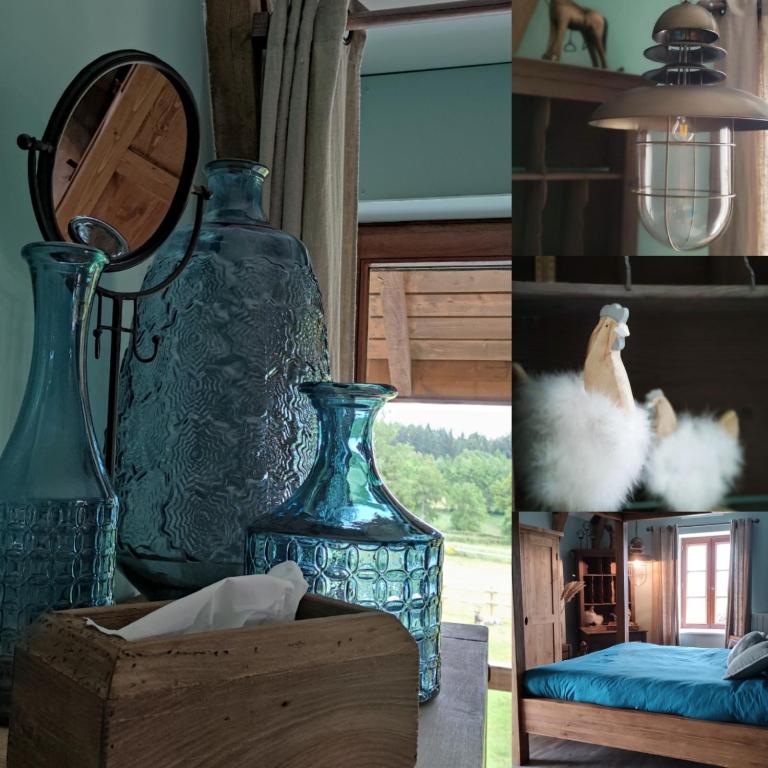 Sous les étoiles au bois d’embesse - Habitación Doble Con Vista A La Montaña