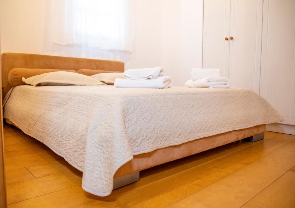 Cama ou camas em um quarto em Samaradiko