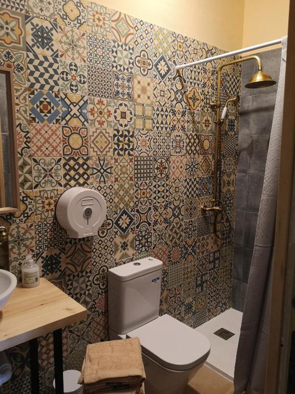 L' Abilleiru Albergue Rural - Driepersoonskamer Met Badkamer