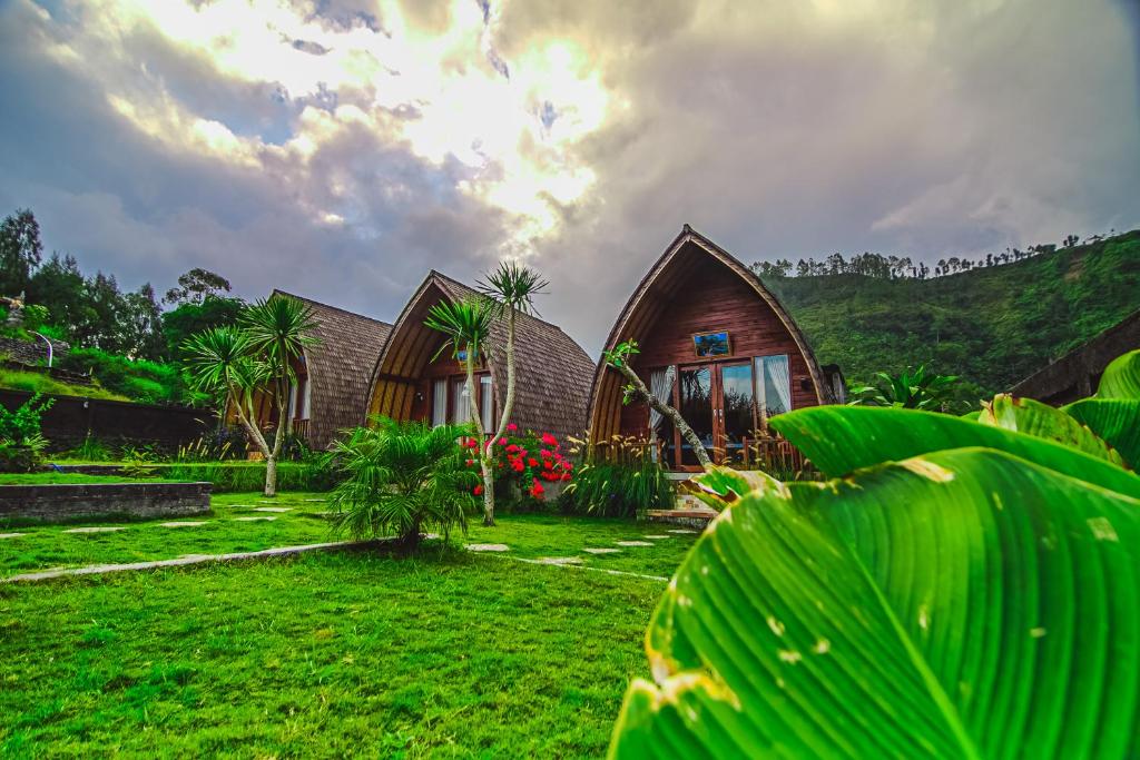 Zahrada ubytování Pondok Bali Cottage