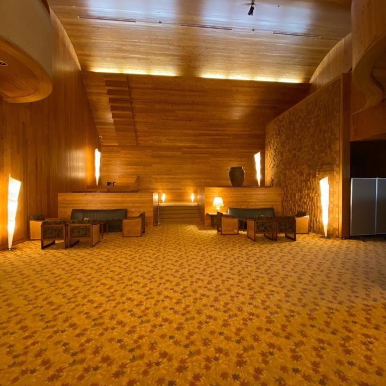 Posezení v ubytování Kibi Kogen Resort Hotel
