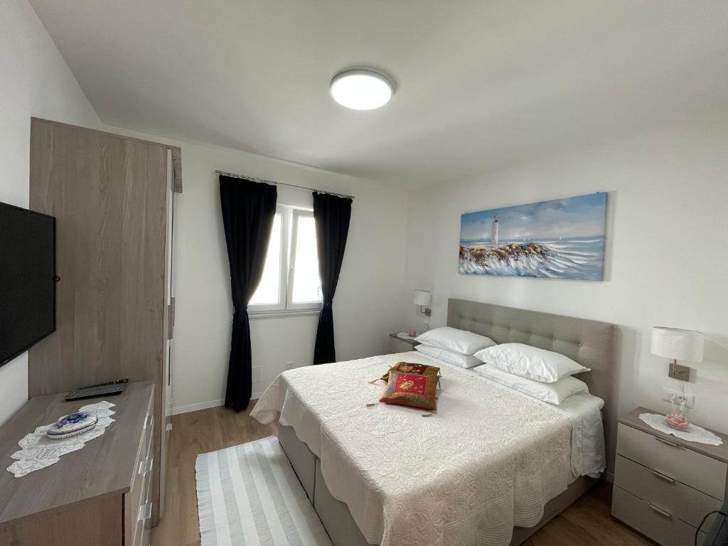 Krevet ili kreveti u jedinici u okviru objekta Villa Pitomcia