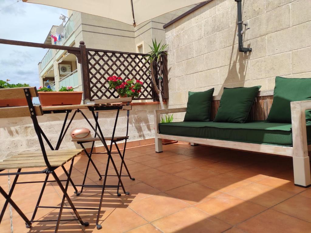 Balkón alebo terasa v ubytovaní Terrazza Zèfiro Casa vacanze