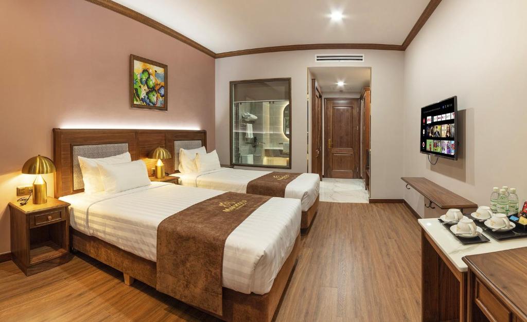 Phòng Deluxe 2 Giường Đơn