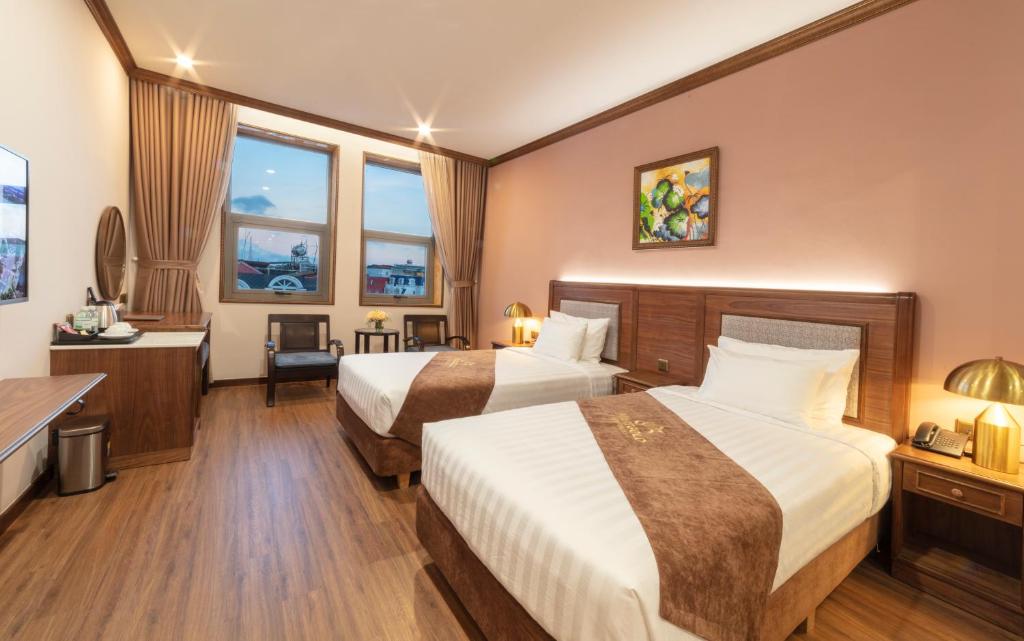 Phòng Deluxe 2 Giường Đơn