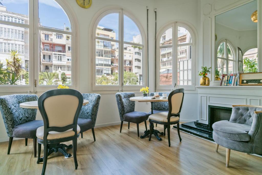 Zona d'estar a Mihlton Barcelona Boutique B&B