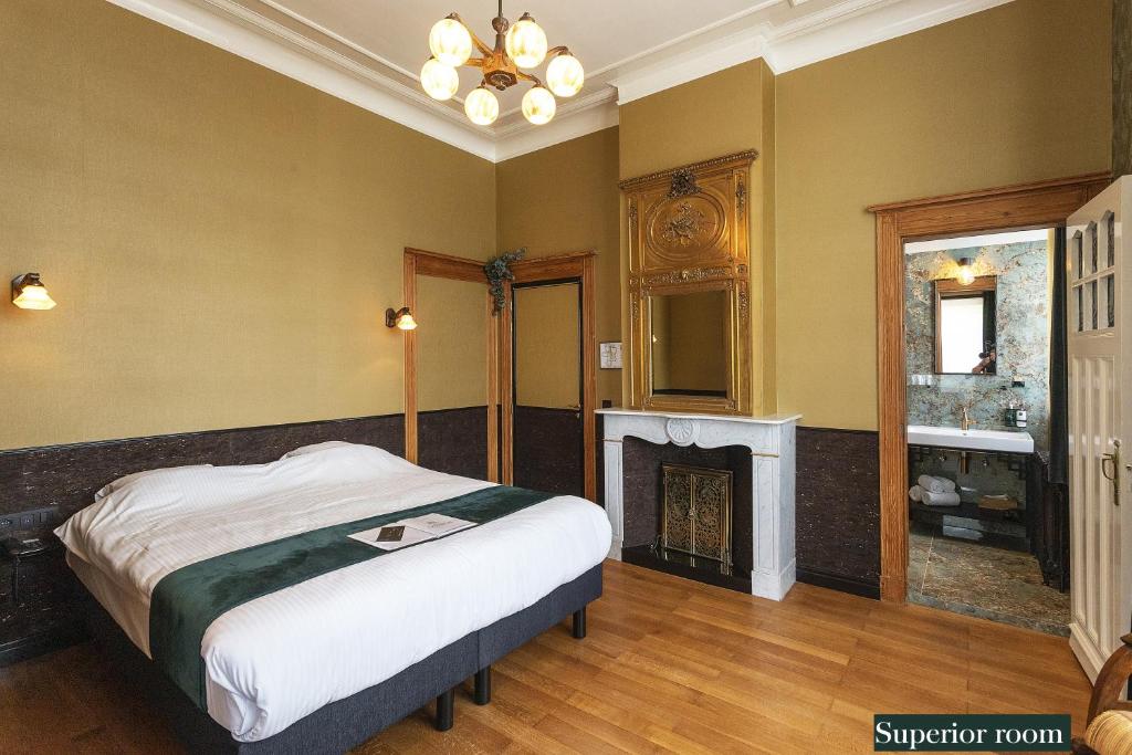 Ein Bett oder Betten in einem Zimmer der Unterkunft Boutique hotel Shamon