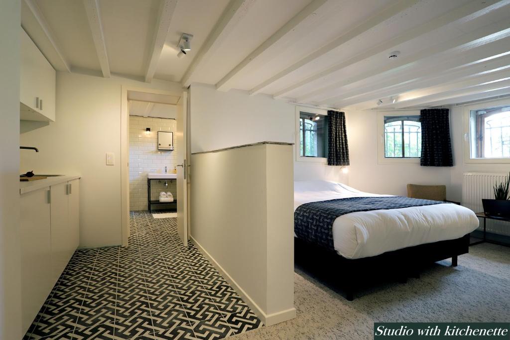 Ein Bett oder Betten in einem Zimmer der Unterkunft Boutique hotel Shamon