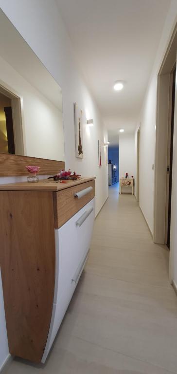 Postel nebo postele na pokoji v ubytování Apartma Archy
