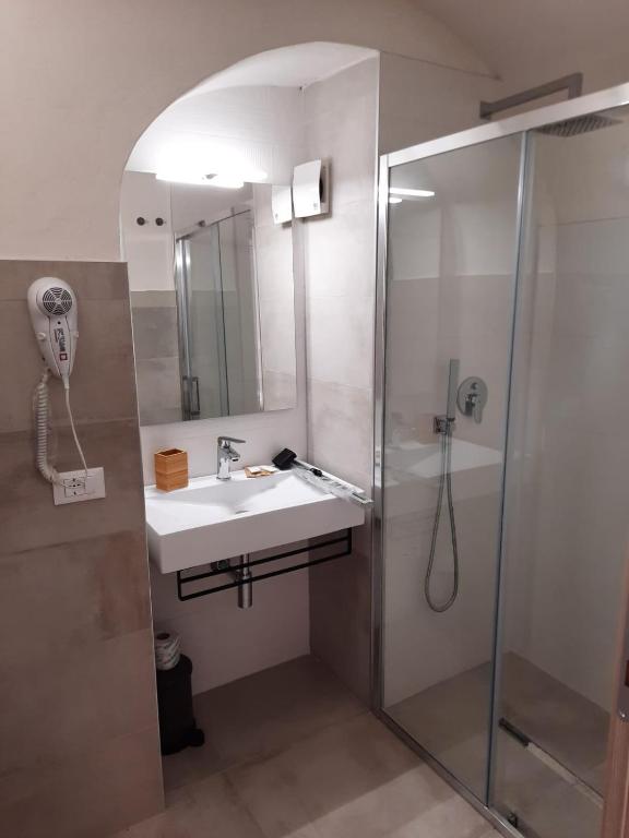 Koupelna v ubytování B&B Teta Vieste