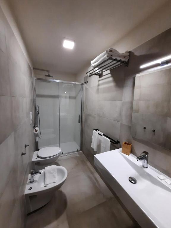 Koupelna v ubytování B&B Teta Vieste