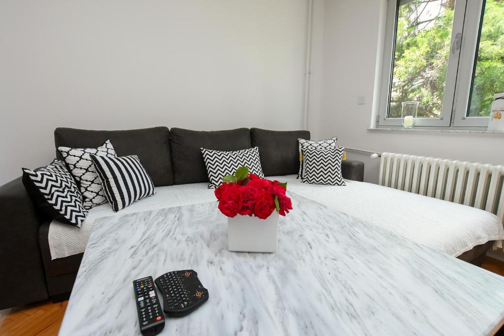 Posezení v ubytování Apartment Pavlovic