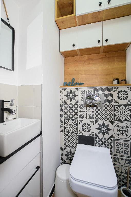 Koupelna v ubytování Apartment Pavlovic