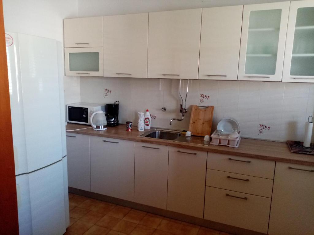 Kuchyň nebo kuchyňský kout v ubytování Pave Apartment