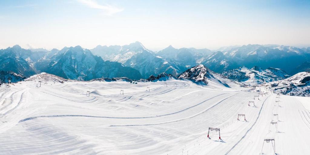 Le Paradis du Diable 6 pers 40m2 pied des pistes et du télésiège du diable v zimě