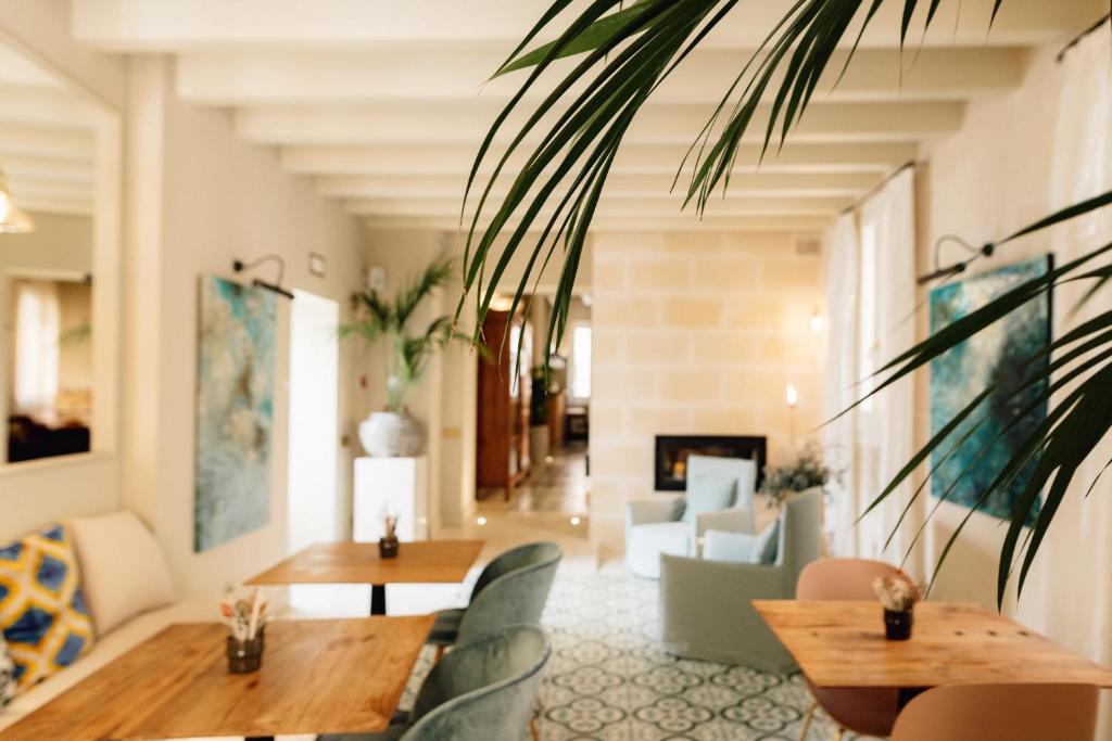 Posezení v ubytování Hotel Boutique Can Sastre