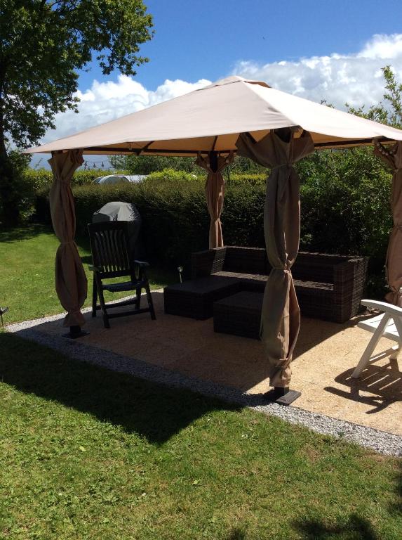 Zahrada ubytování Le Boterff Gites et Camping