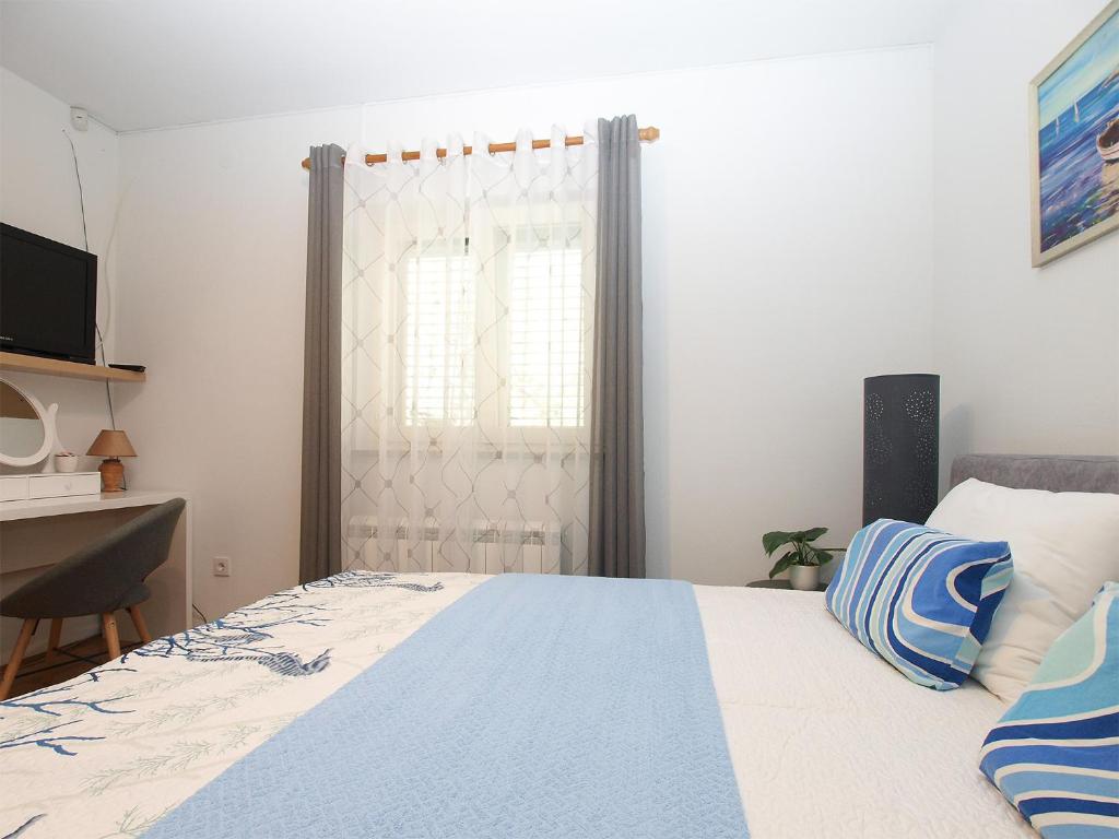 Postel nebo postele na pokoji v ubytování House Kristina 2087
