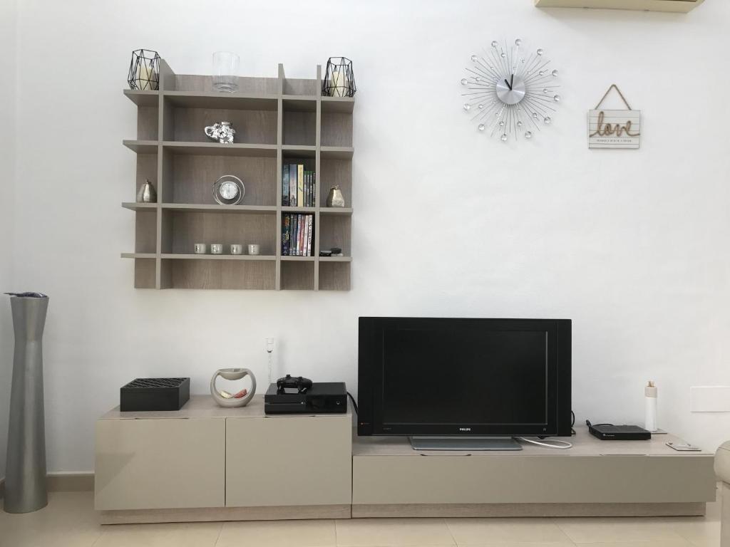TV a/nebo společenská místnost v ubytování Villa Pagel - A Murcia Holiday Rentals Property