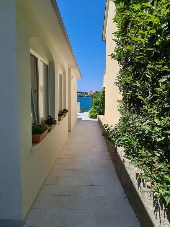 Zahrada ubytování Apartments Jurić