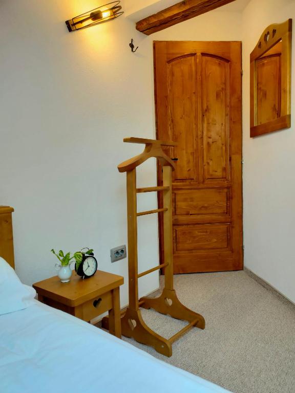 Postel nebo postele na pokoji v ubytování Casa Dávid Ferenc Ház