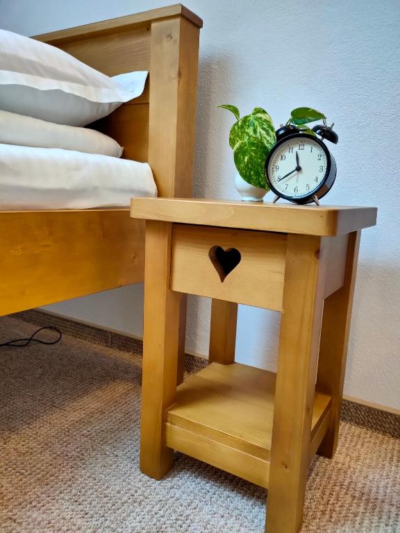 Postel nebo postele na pokoji v ubytování Casa Dávid Ferenc Ház