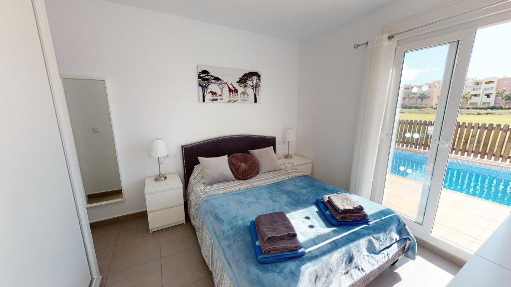 Postel nebo postele na pokoji v ubytování Casa El Gruff - A Murcia Holiday Rentals Property