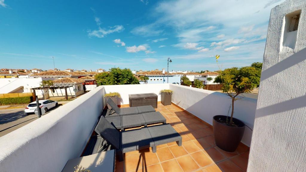 Balkón nebo terasa v ubytování Casa El Gruff - A Murcia Holiday Rentals Property
