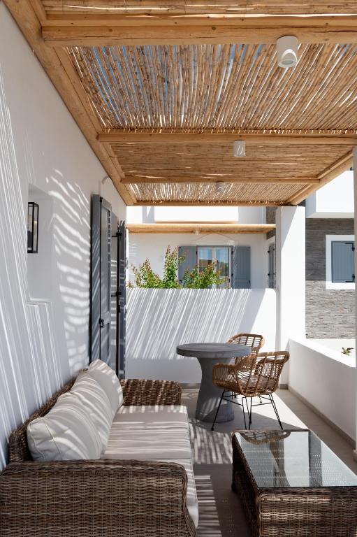 Posezení v ubytování Drios Luxury Studios