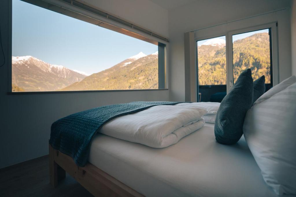 Výhľad na hory alebo výhľad na hory priamo z apartmánu