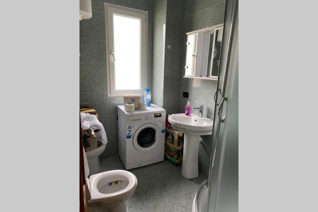 Koupelna v ubytování Super Apartment 100m2 2 sovrum