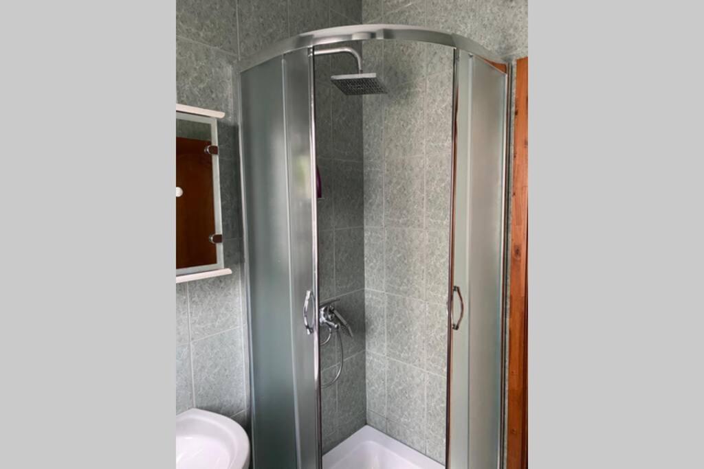 Koupelna v ubytování Super Apartment 100m2 2 sovrum