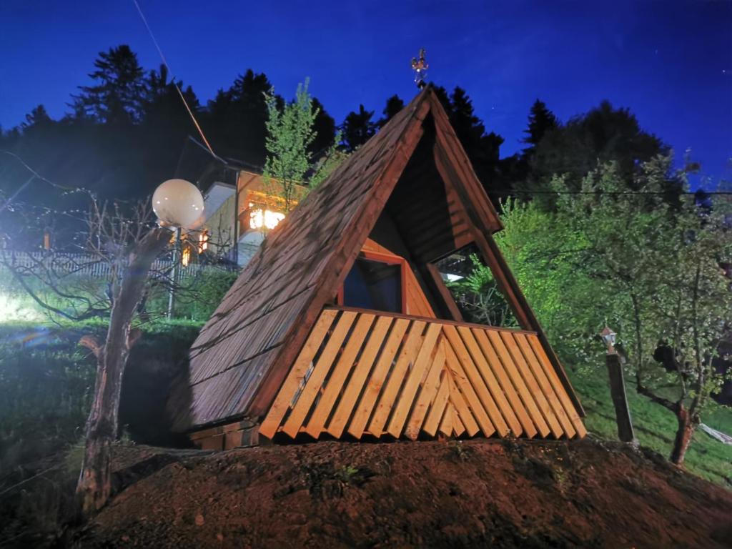 Zahrada ubytování Glamping MM